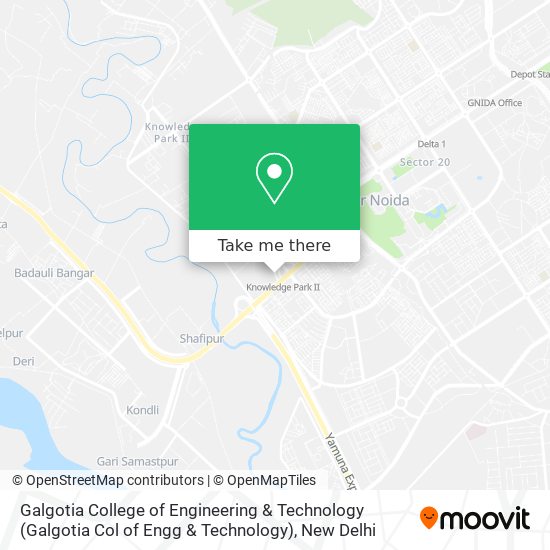 Galgotia College of Engineering & Technology (Galgotia Col of Engg & Technology) map