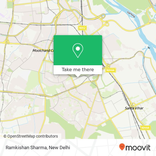 Ramkishan Sharma map