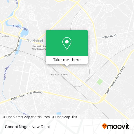 Gandhi Nagar map