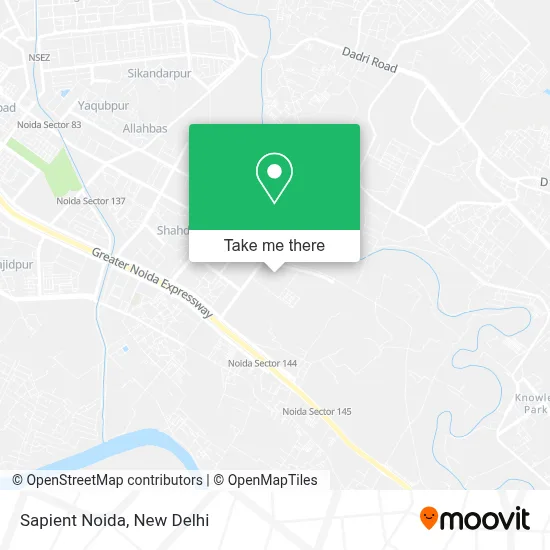 Sapient Noida map