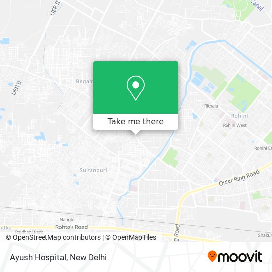 Ayush Hospital map