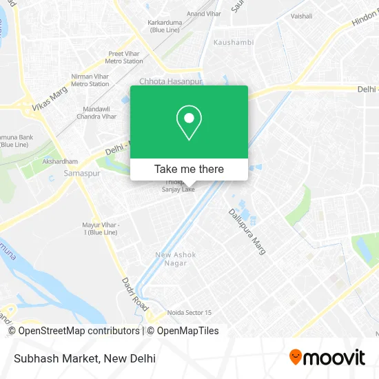 Subhash Market map