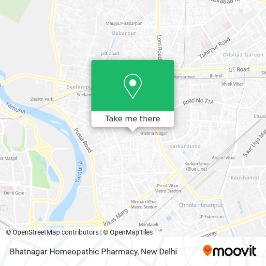 Bhatnagar Homeopathic Pharmacy map