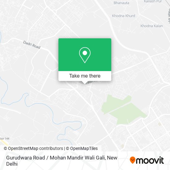 Gurudwara Road / Mohan Mandir Wali Gali map