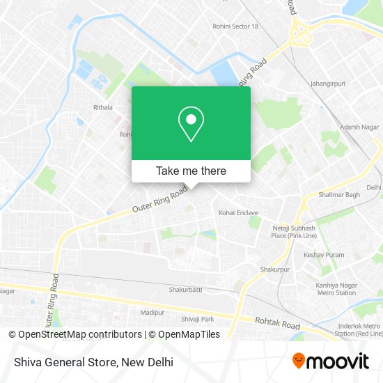 Shiva General Store map