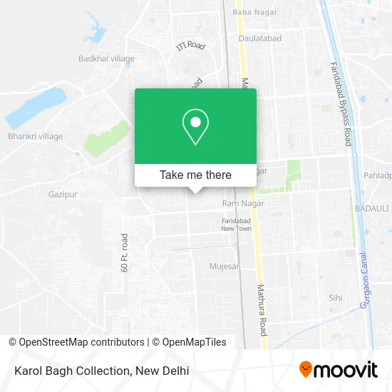 Karol Bagh Collection map