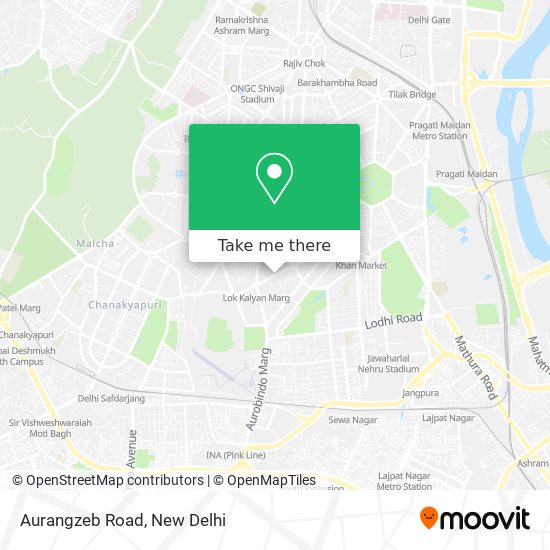 Aurangzeb Road map