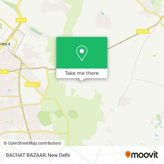 BACHAT BAZAAR map