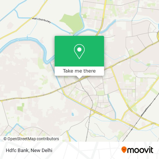 Hdfc Bank map