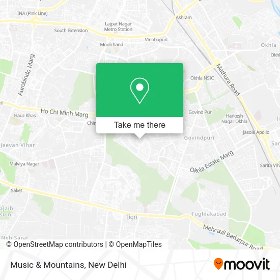 Music & Mountains map