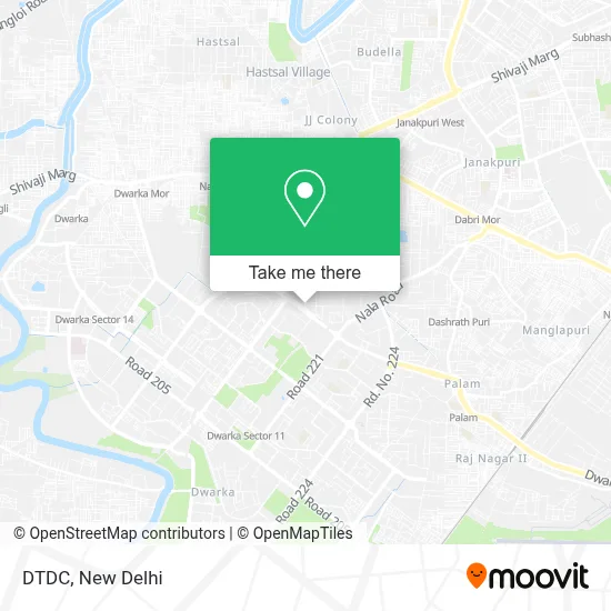 DTDC map