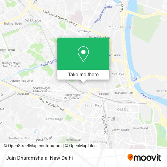 Jain Dharamshala map