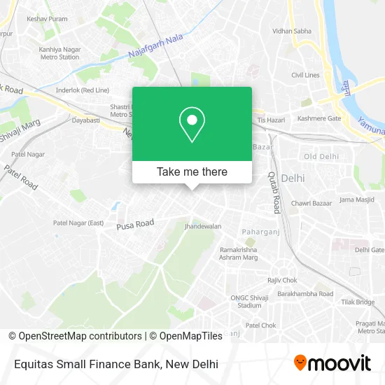 Equitas Small Finance Bank map