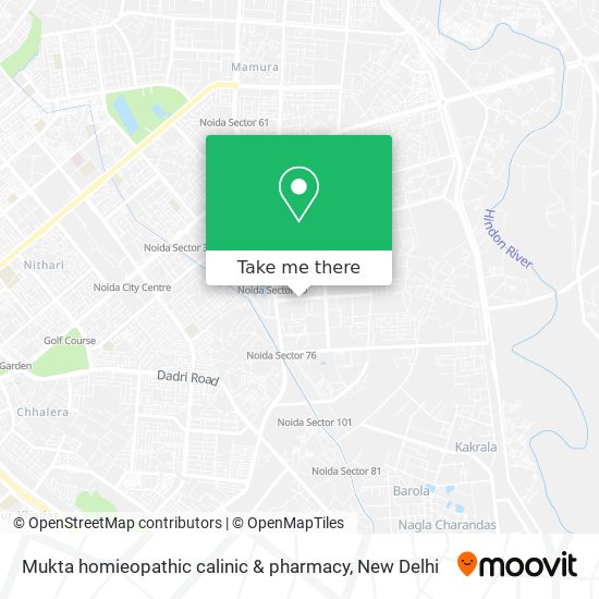 Mukta homieopathic calinic & pharmacy map