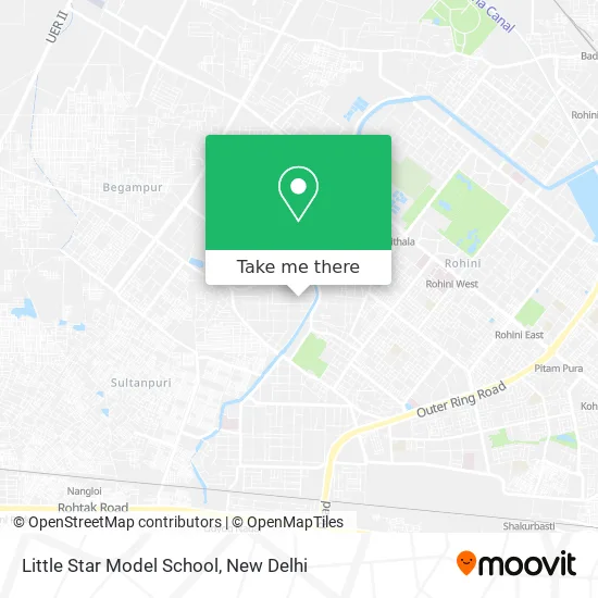 Little Star Model School map