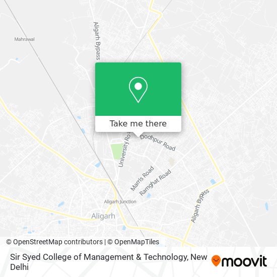 Sir Syed College of Management & Technology map