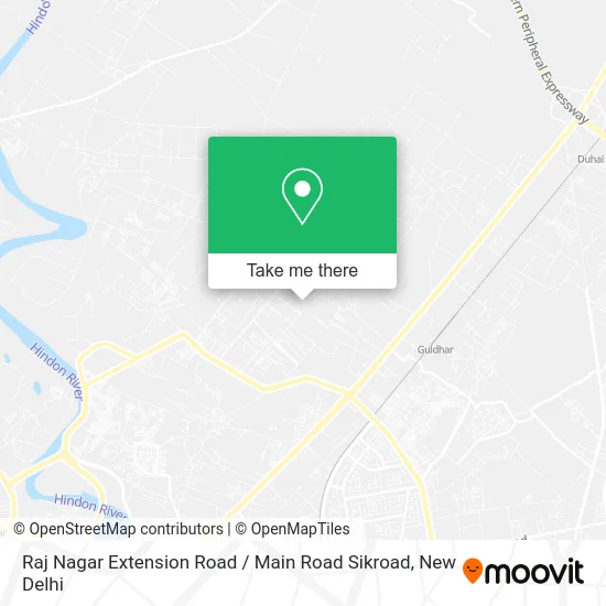 Raj Nagar Extension Road / Main Road Sikroad map