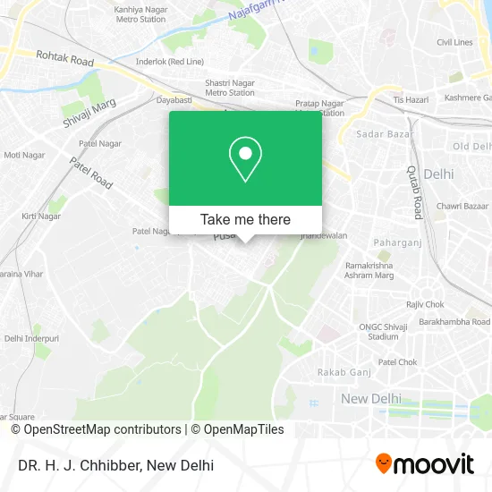 DR. H. J. Chhibber map