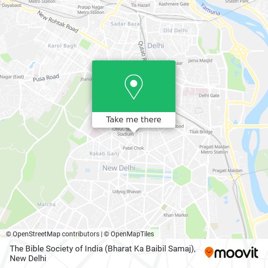 The Bible Society of India (Bharat Ka Baibil Samaj) map