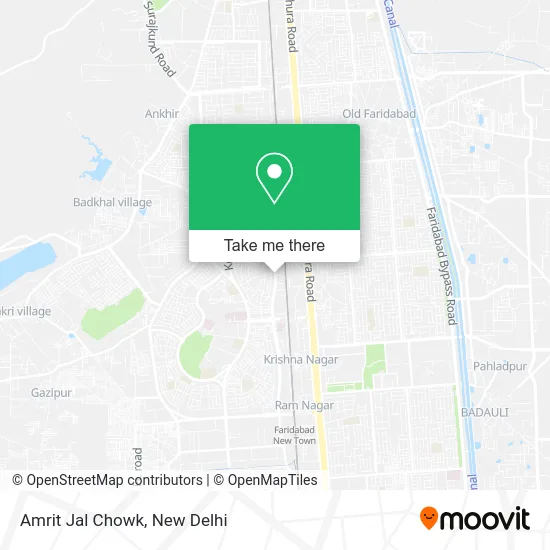 Amrit Jal Chowk map