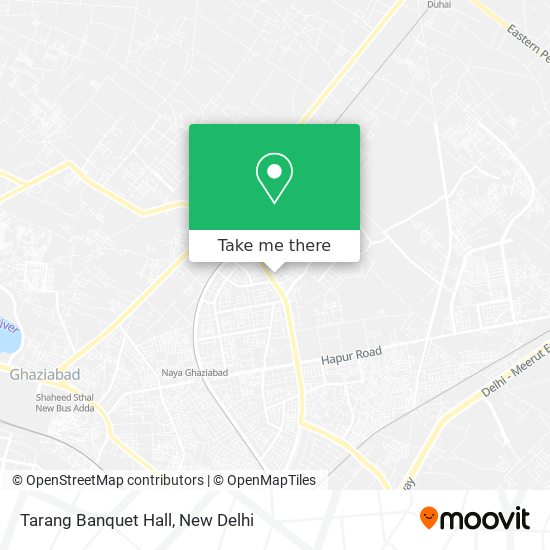 Tarang Banquet Hall map