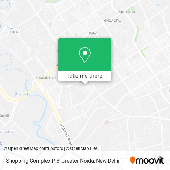 Shopping Complex P-3-Greater Noida map