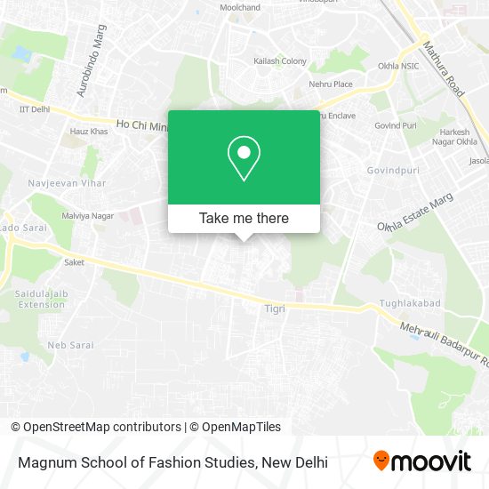 Magnum School of Fashion Studies map