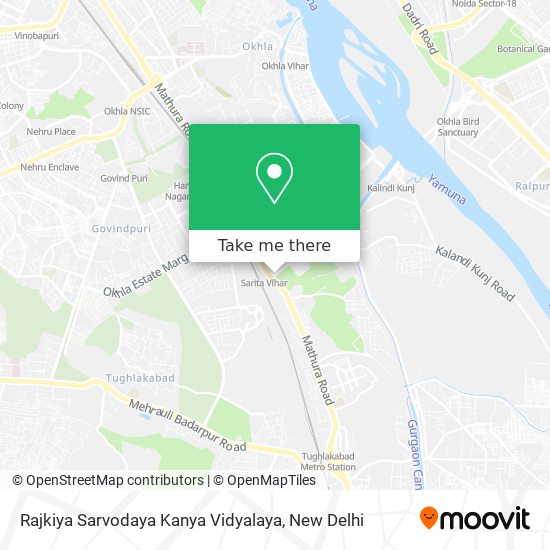 Rajkiya Sarvodaya Kanya Vidyalaya map