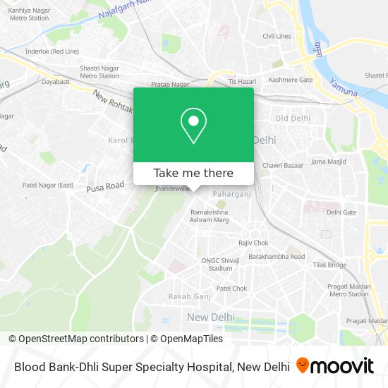 Blood Bank-Dhli Super Specialty Hospital map