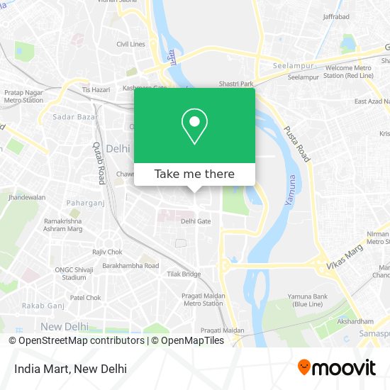 India Mart map