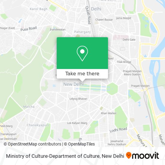 Ministry of Culture-Department of Culture map