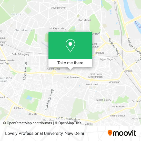 Lovely Professional University map