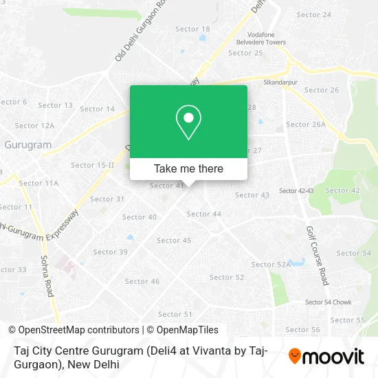 Taj City Centre Gurugram (Deli4 at Vivanta by Taj-Gurgaon) map