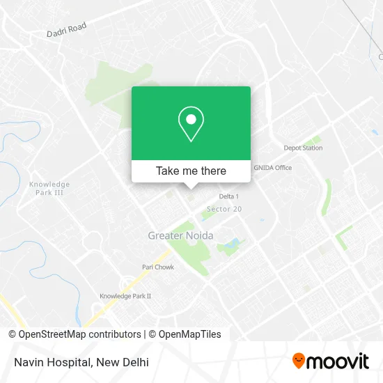 Navin Hospital map