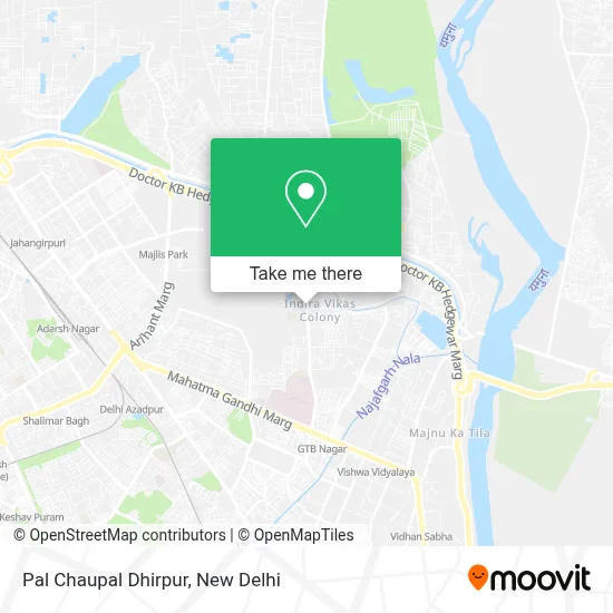 Pal Chaupal Dhirpur map