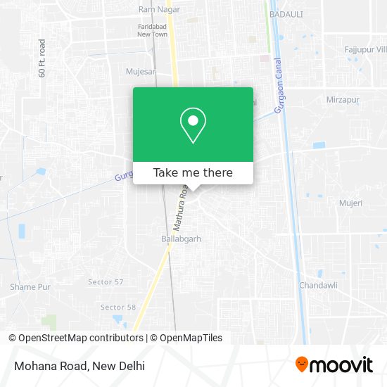 Mohana Road map