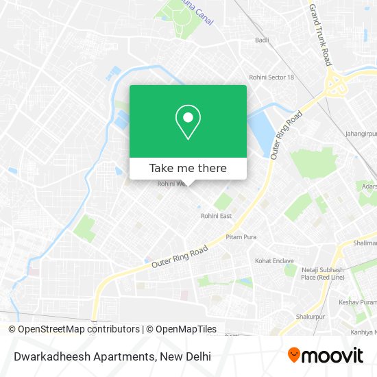 Dwarkadheesh Apartments map