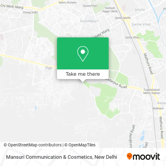 Mansuri Communication & Cosmetics map