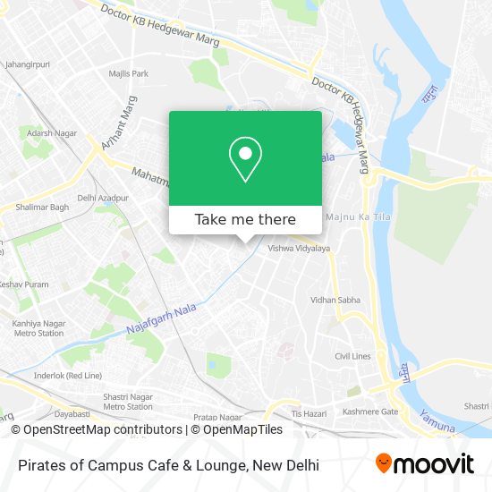 Pirates of Campus Cafe & Lounge map