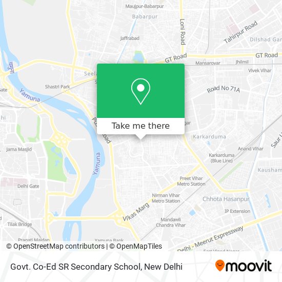 Govt. Co-Ed SR Secondary School map