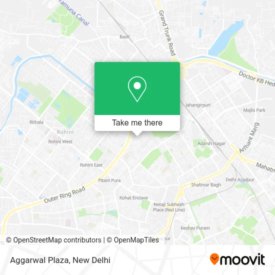 Aggarwal Plaza map