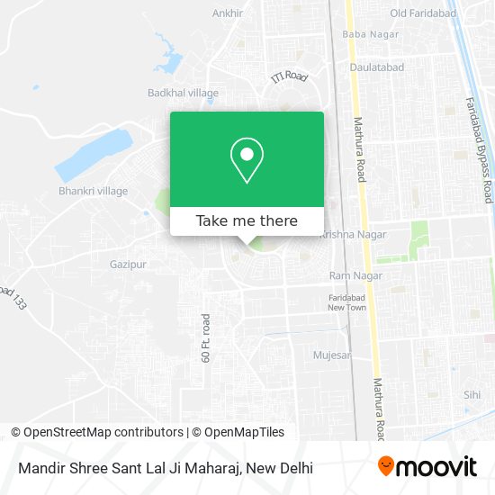 Mandir Shree Sant Lal Ji Maharaj map