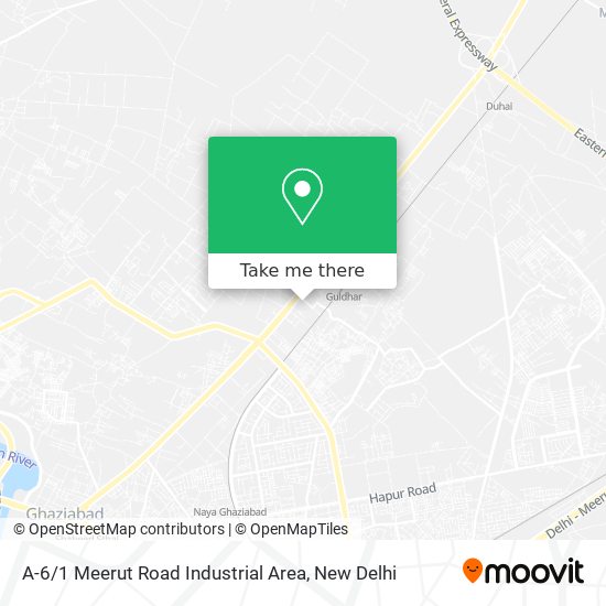 A-6 / 1 Meerut Road Industrial Area map
