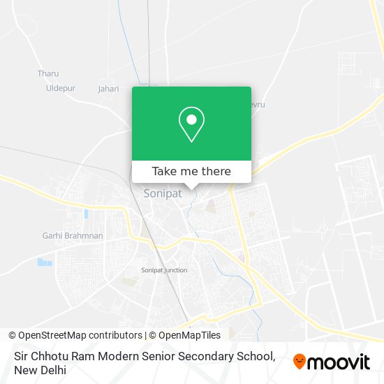 Sir Chhotu Ram Modern Senior Secondary School map