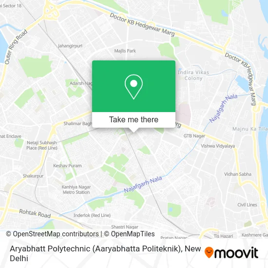 Aryabhatt Polytechnic (Aaryabhatta Politeknik) map