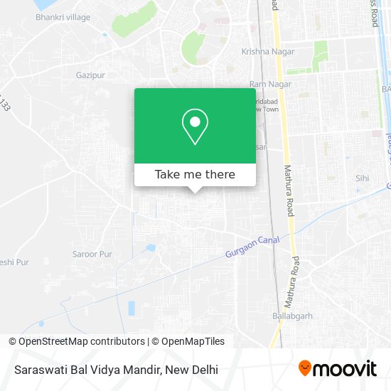 Saraswati Bal Vidya Mandir map