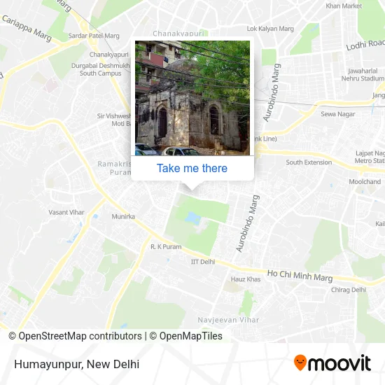 Humayunpur map