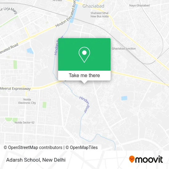Adarsh School map