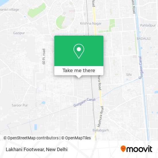 Lakhani Footwear map