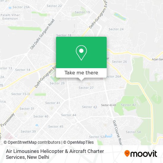 Air Limousines Helicopter & Aircraft Charter Services map